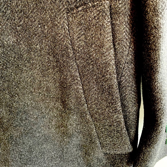 NWT Ralph Lauren cashmere/wool blend topcoat in charcoal grey - Picture 3 of 7